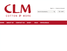 Tablet Screenshot of clmstyle.com